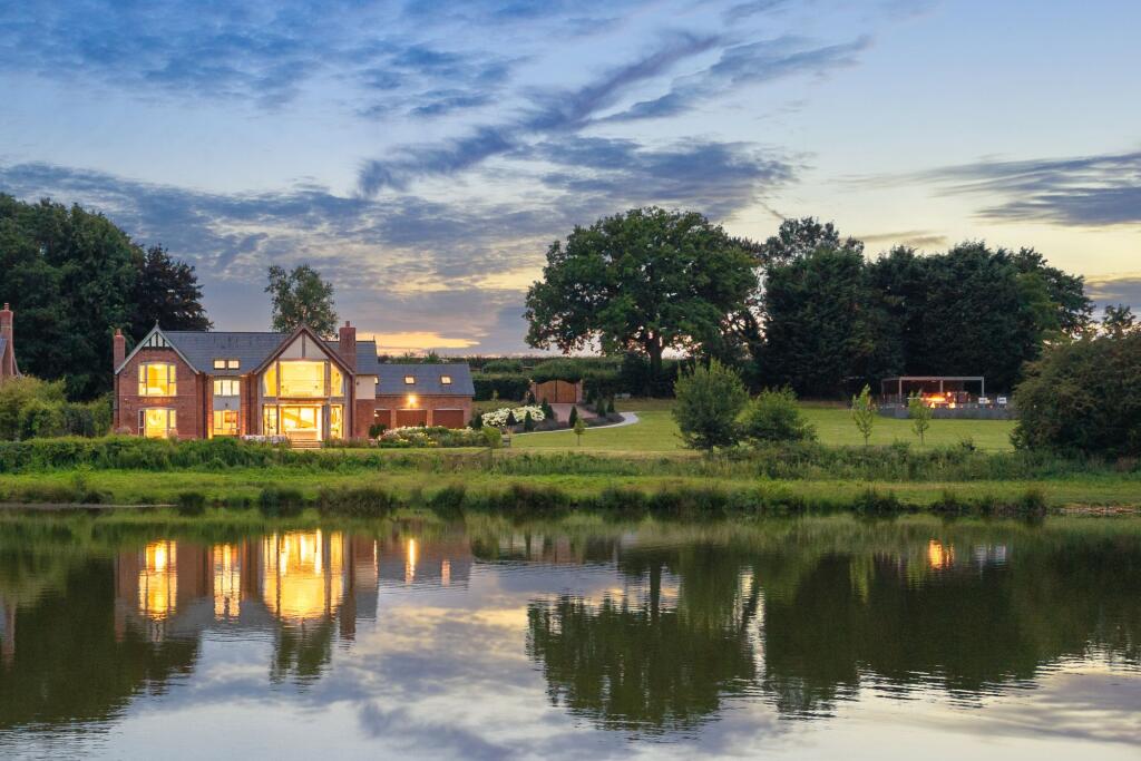 5-bed detached on Mill Bank, Oulton Mill Lane, Rushton, Tarporley, CW6 9BE, £2,000,000