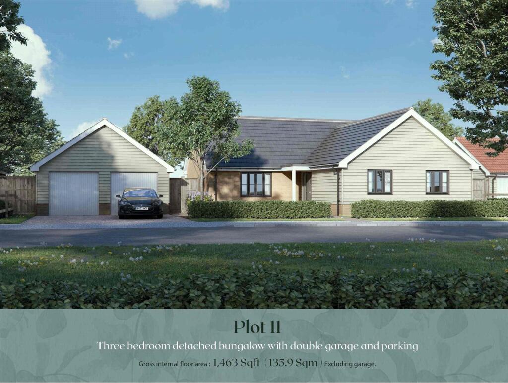 3-bed detached on Symonds Walk, Richer Road, Badwell Ash, Suffolk, IP31, £625,000
