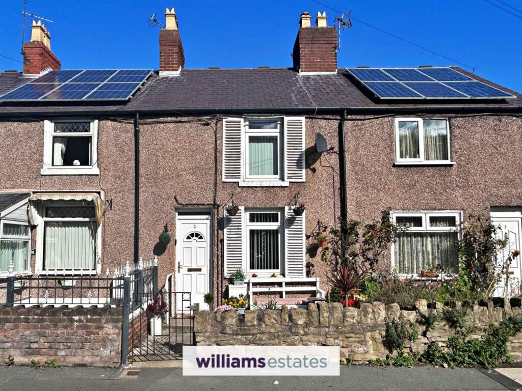 2-bed terraced on Main Road, Ffynnongroyw, CH8, £135,000