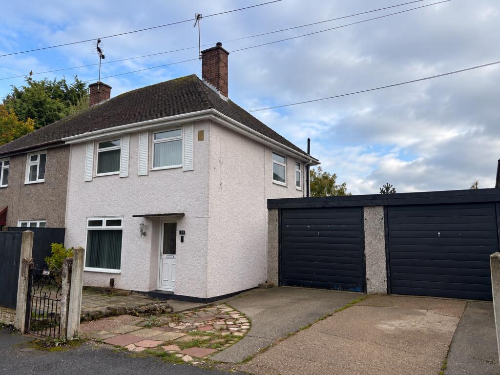 2-bed semi-detached on Ward Place, Mansfield, NG18 5RF, £145,000