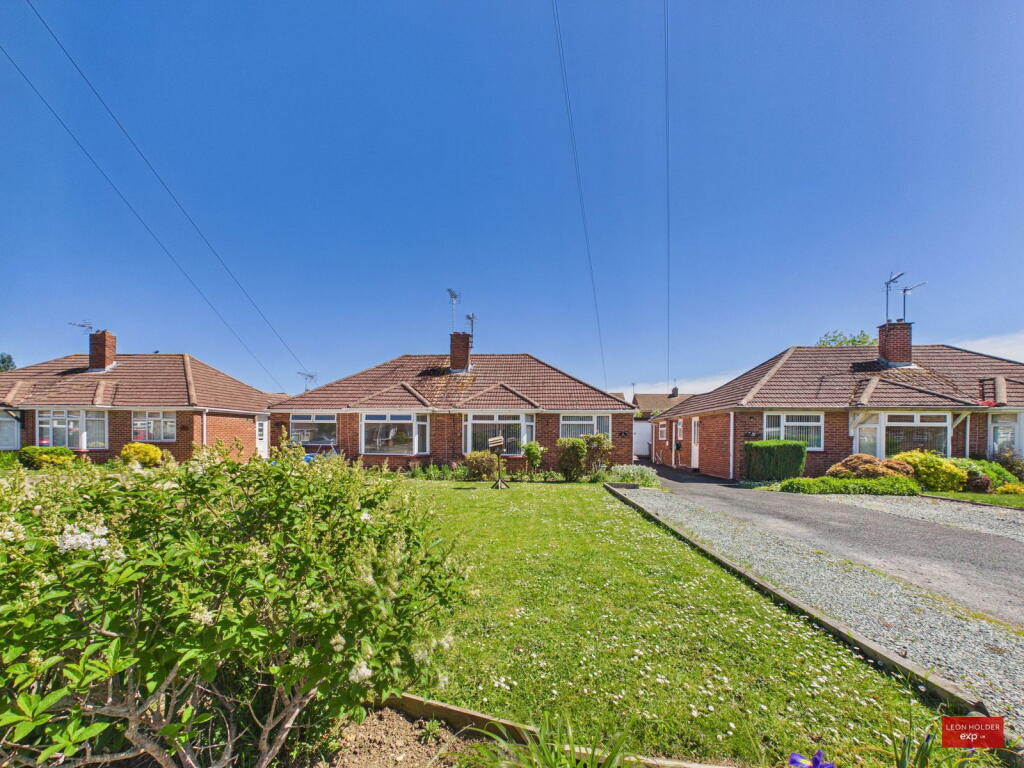 2-bed semi-detached on Rodney Close, Longlevens, Gloucester, GL2 9DG, £230,000