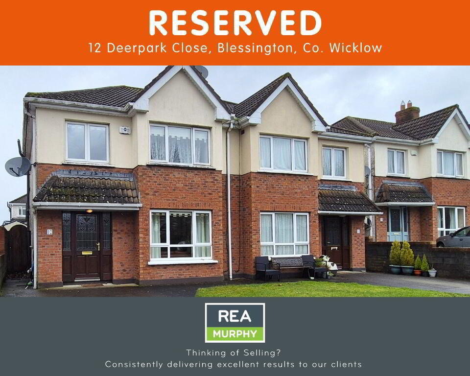 Main image of property: 12 Deerpark Close, Blessington