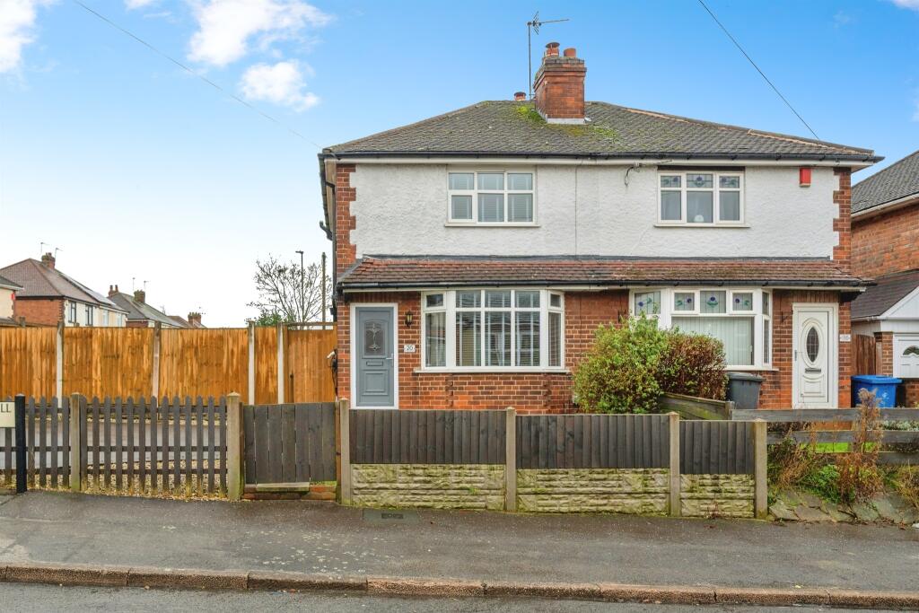 2-bed semi-detached on Silver Hill Road, Spondon, Derby, £190,000