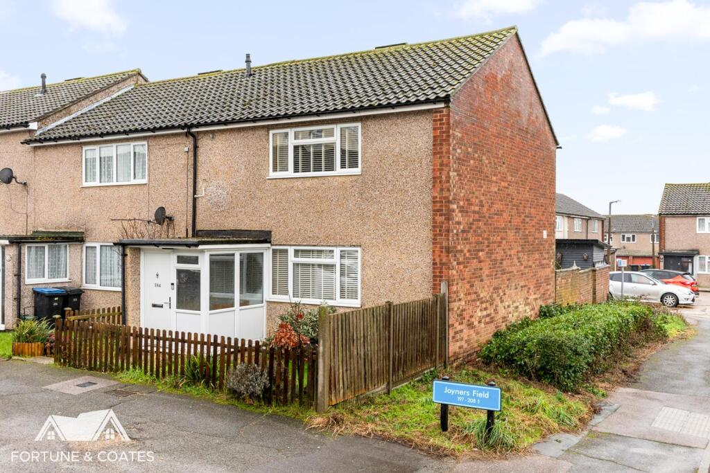 2-bed terraced on Joyners Field, Harlow, £315,000