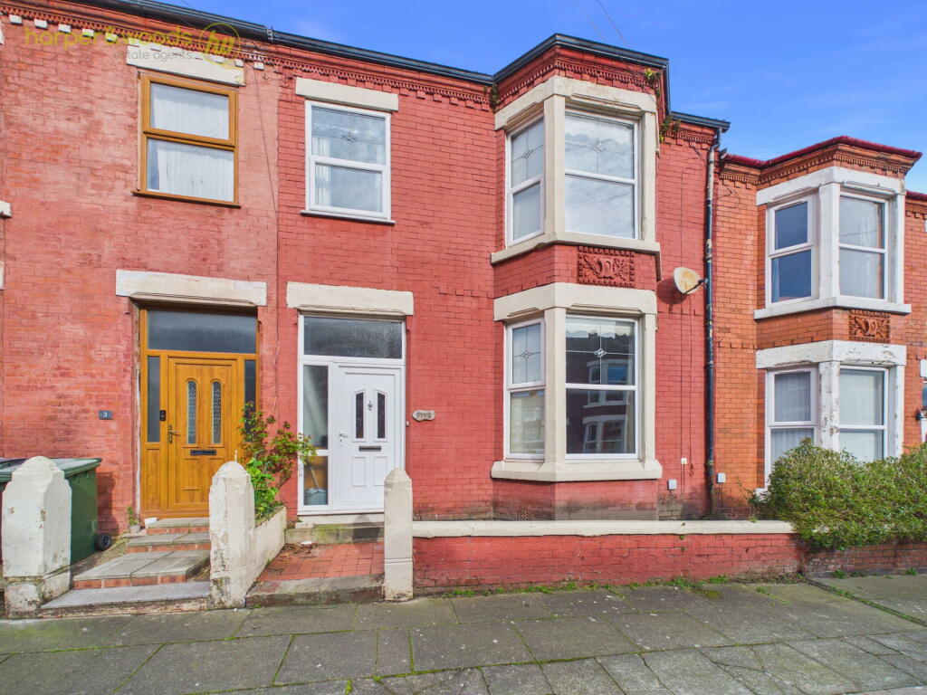 4-bed terraced on Birch Grove, New Brighton, £174,000