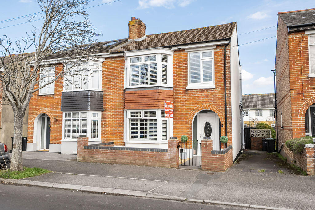 3-bed semi-detached on Oval Gardens, Gosport, PO12, £375,000