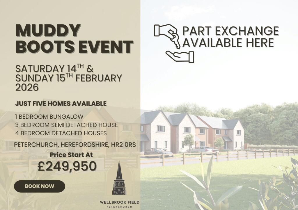 Main image of property: MUDDY BOOTS EVENT, Wellbrook Field, Peterchurch, Hereford, Herefordshire, HR2