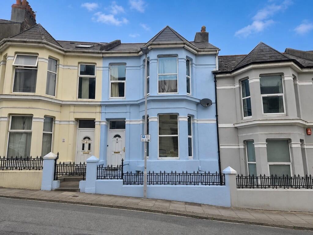 5-bed terraced on Prince Maurice Road, Mutley   , Plymouth, £230,000