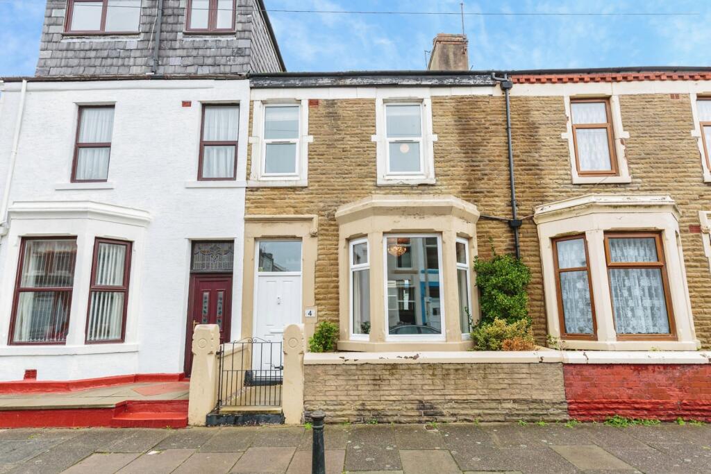 3-bed terraced on Livingstone Road, Blackpool, Lancashire, FY1, £110,000