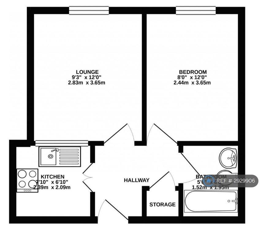 1 bedroom flat for rent