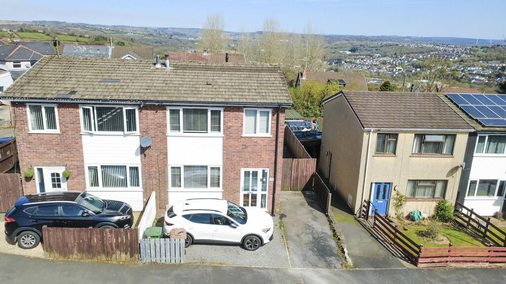 3-bed semi-detached on Birch Crescent, Cefn Hengoed, £175,000