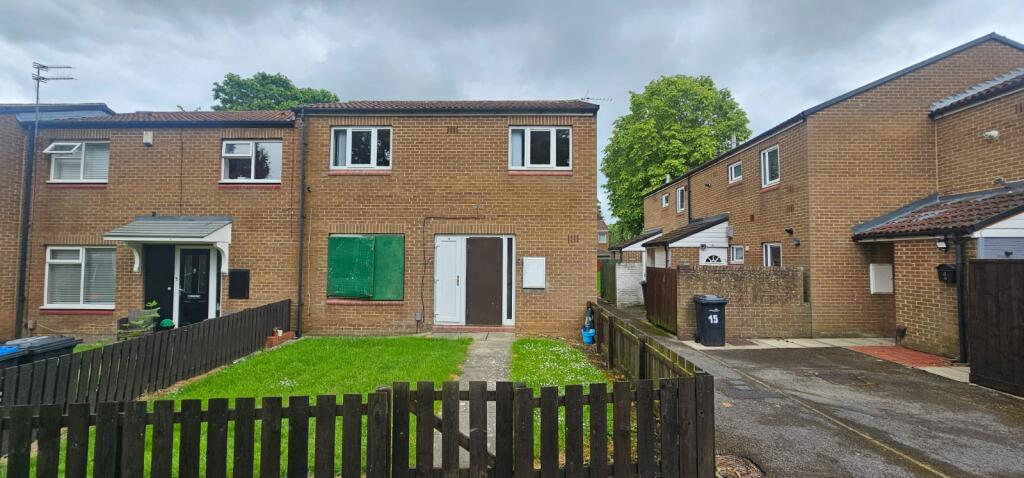 2-bed terraced on 9 Melton Walk, Hemlington, Middlesbrough, North Yorkshire TS8 9NB, £50,000