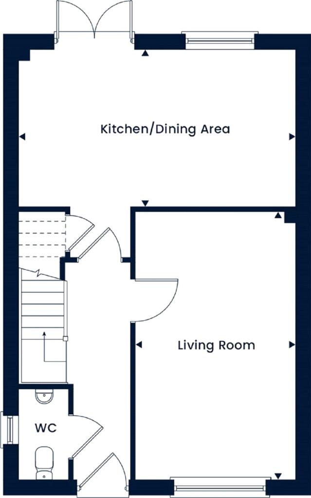 Plot 126 The Melford Cashmere Park, Exeter Road, South Molton, Devon, EX36 photo 2