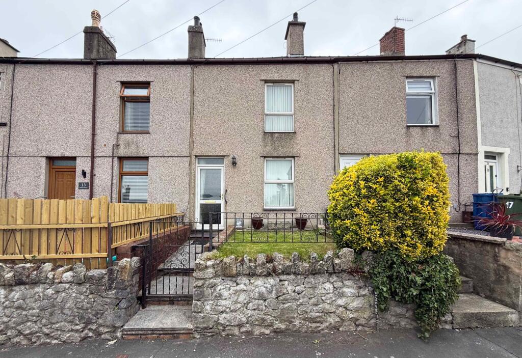 3-bed terraced on Assheton Terrace, Caernarfon, Gwynedd, LL55, £120,000