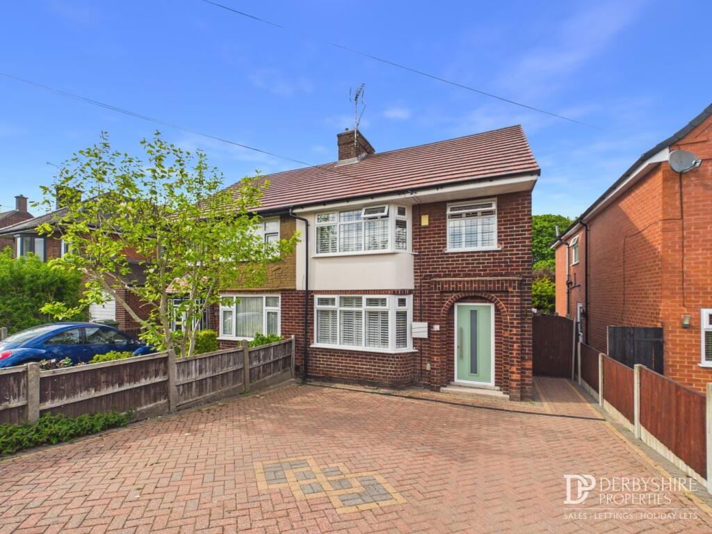 3-bed semi-detached on Ball Hill, South Normanton, DE55, £259,950