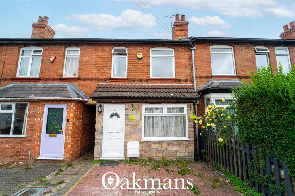 3-bed terraced on Maas Road, Birmingham, B31, £230,000