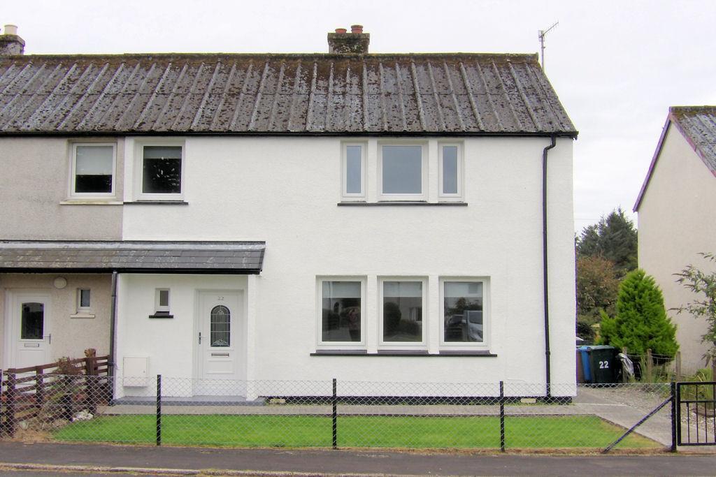 3-bed semi-detached on Tormhor, Carradale, £129,500