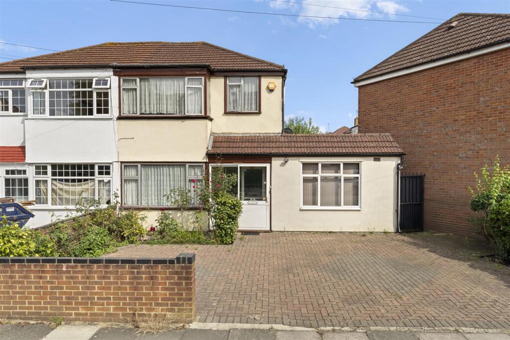 4-bed semi-detached on Adrienne Avenue, Southall, £550,000