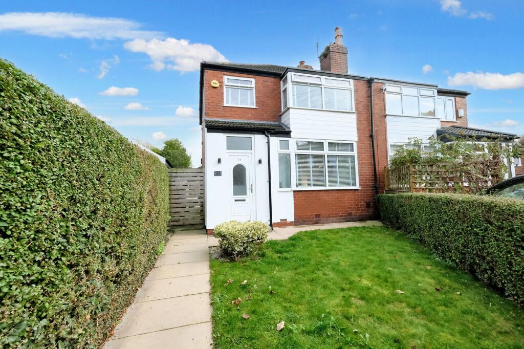 3-bed semi-detached on Peter Street, Eccles, M30, £260,000