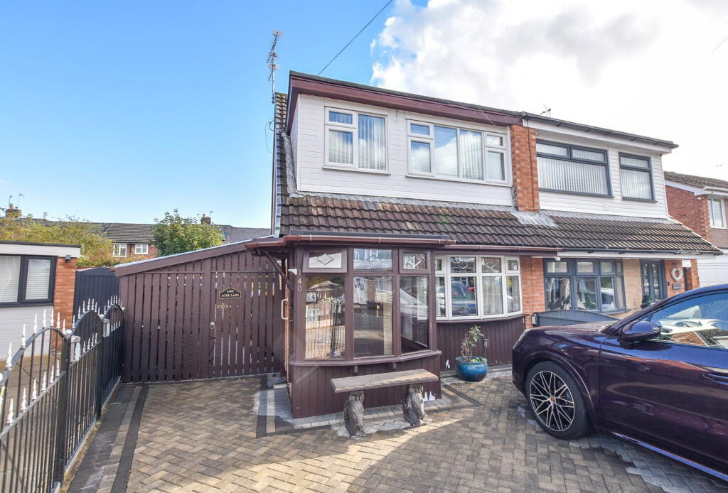 3-bed semi-detached on Acre Lane, Bromborough, £199,950