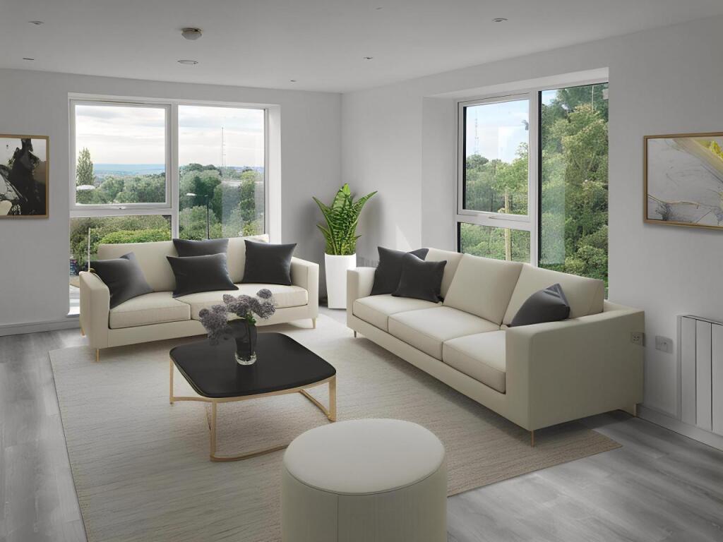2-bed flat on Site Of 602,  The Wells Road, NG3, £200,000