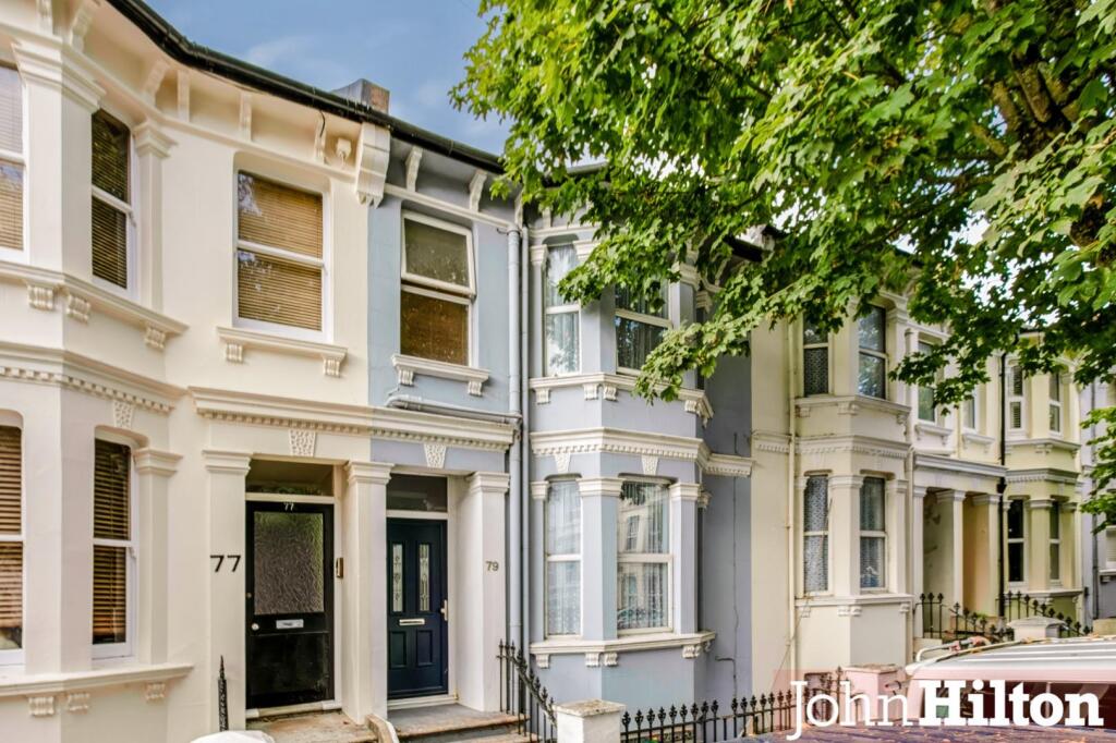 4-bed terraced on Shaftesbury Road, Brighton, £700,000