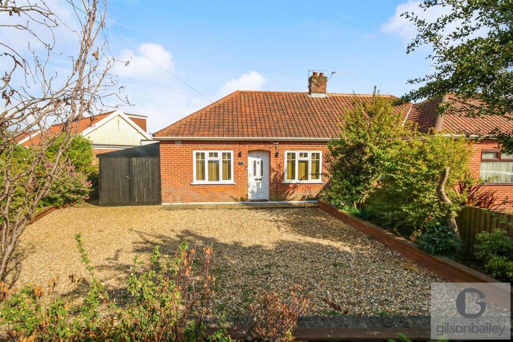 2-bed bungalow on Charles Avenue, Thorpe St Andrew, £260,000