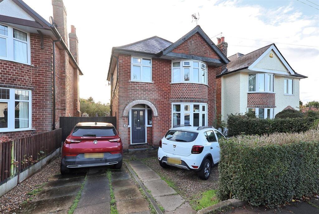 3-bed detached on Lyndale Road, Nottingham, Nottinghamshire, NG9, £185,000