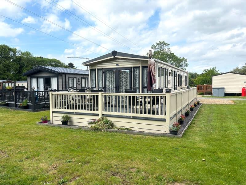 3-bed caravan on Two bed ABI Windermere, Caldecott Hall Country Park, Beccles Road, Fritton, Norfolk, NR31 9EY, £32,995