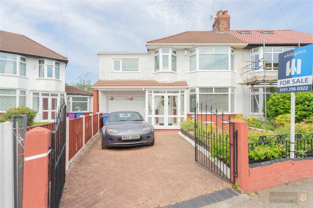 4-bed semi-detached on Marford Road, Liverpool, Merseyside, L12, £335,000