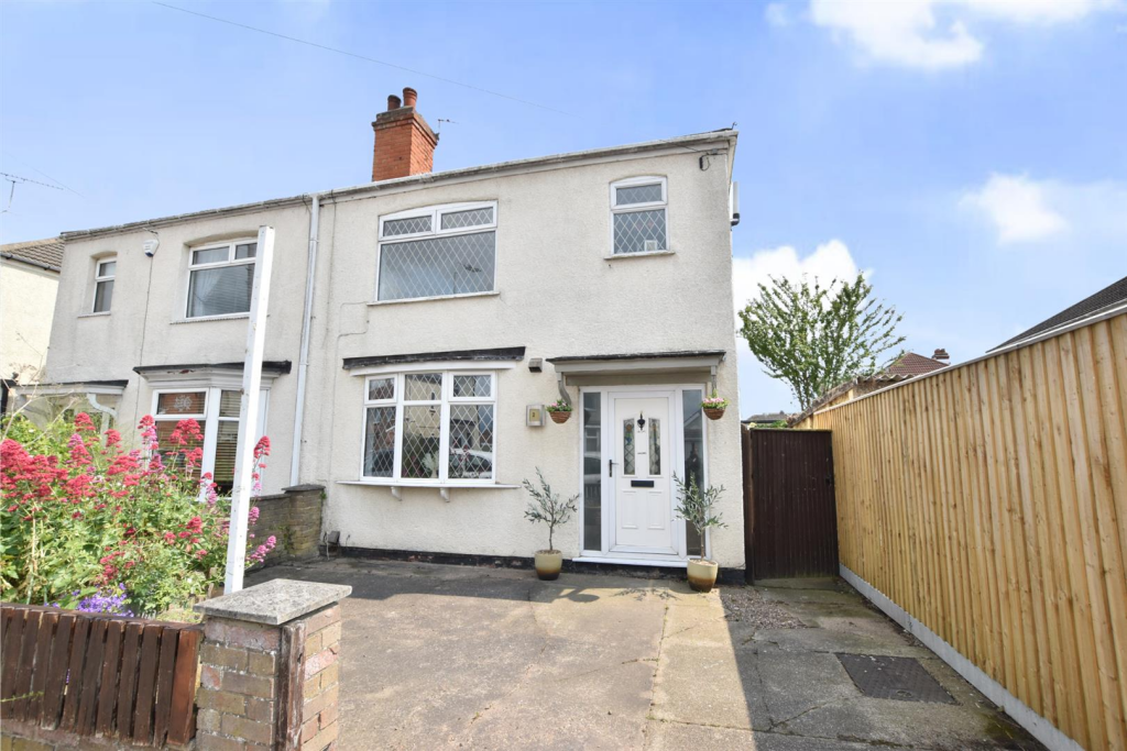 3-bed semi-detached on Holyoake Road, Grimsby, £145,000