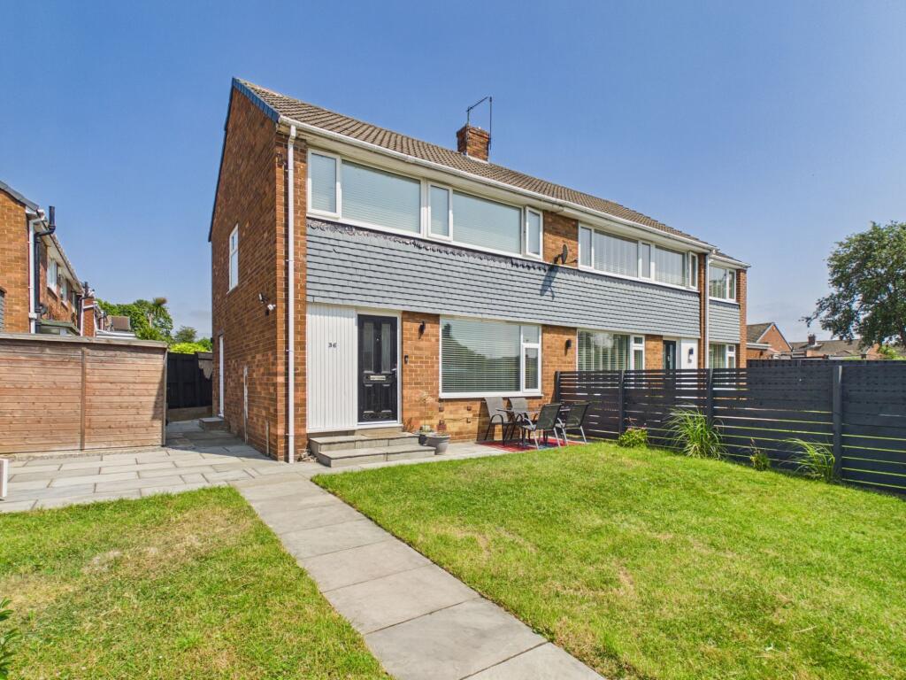 3-bed semi-detached on Arnside Walk, Chapel House, NE5, £260,000