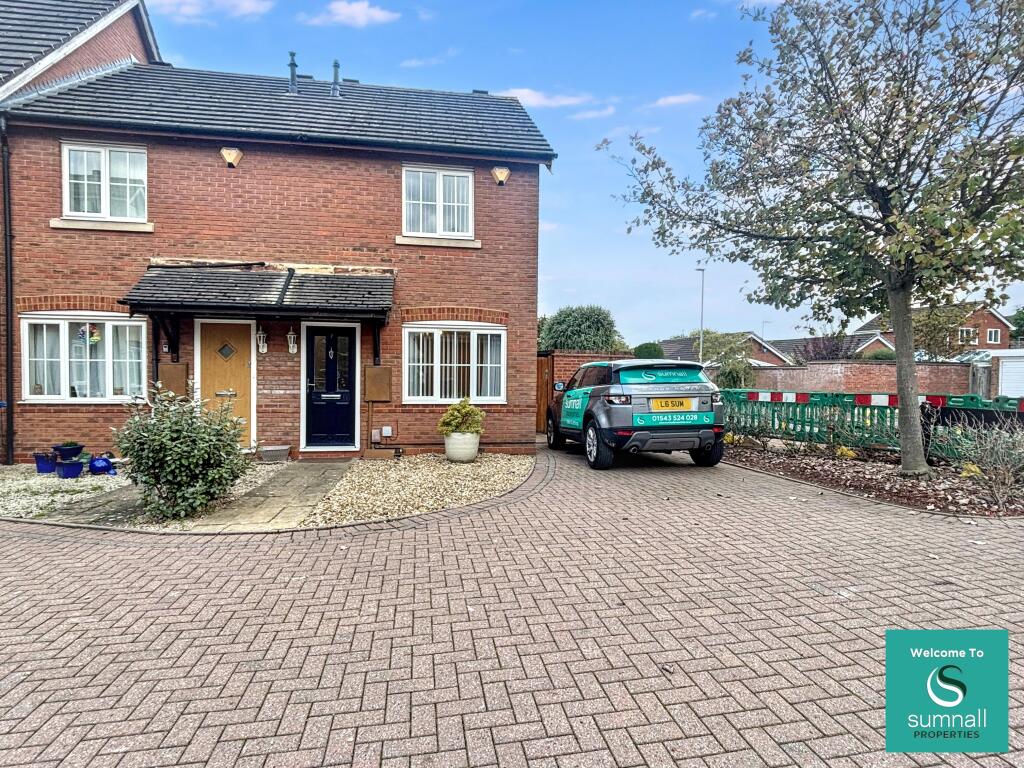 2-bed terraced on Burton Old Road East, Lichfield, Staffordshire, £265,000