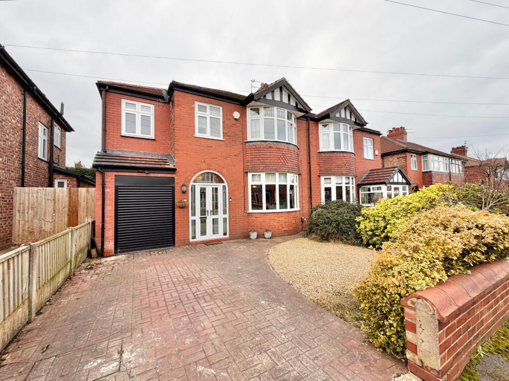 5-bed semi-detached on Christleton Avenue, Stockport, SK4, £550,000