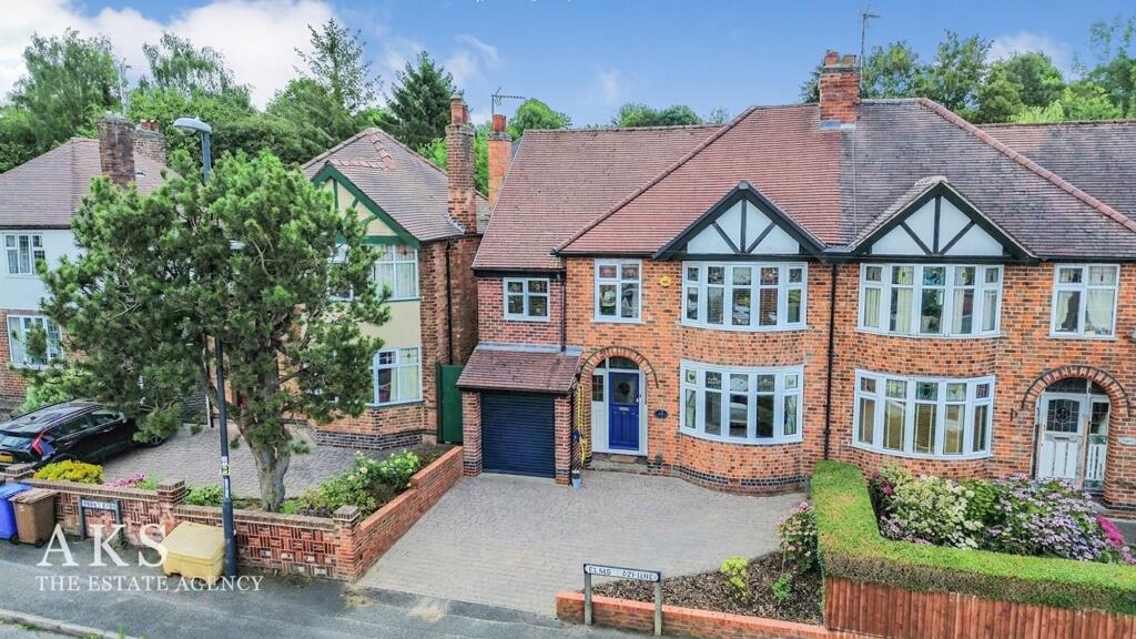 4-bed semi-detached on Elms Avenue, Littleover, DE23, £425,000