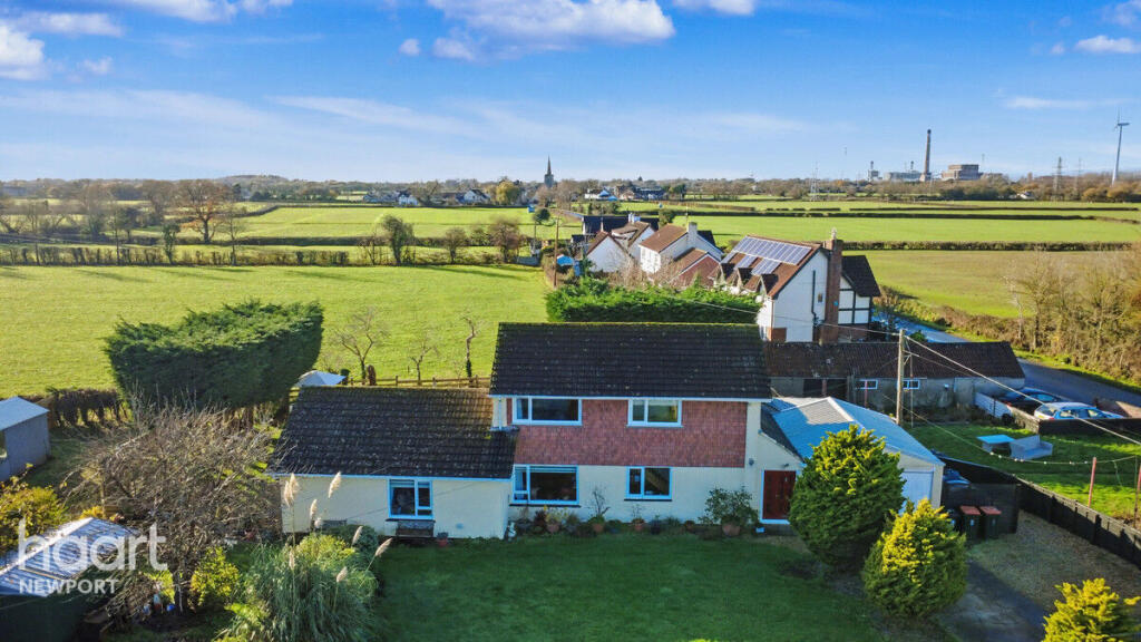 4-bed detached on Nash, Newport, £600,000