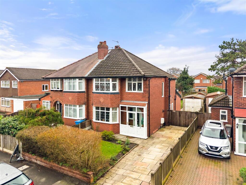 3-bed semi-detached on Firs Road, Sale, £499,500