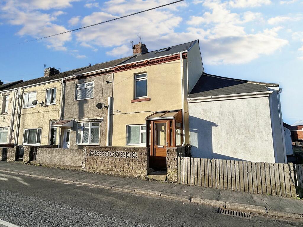 2-bed terraced on Church Street, Wheatley Hill, Durham, DH6 3PT, £79,950