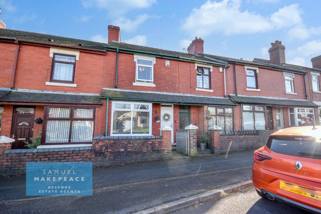 2-bed terraced on Mellor Street, Packmoor, Stoke on Trent, £115,000