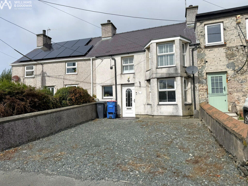 2-bed terraced on Pendref Street, Newborough, Anglesey, LL61, £169,950