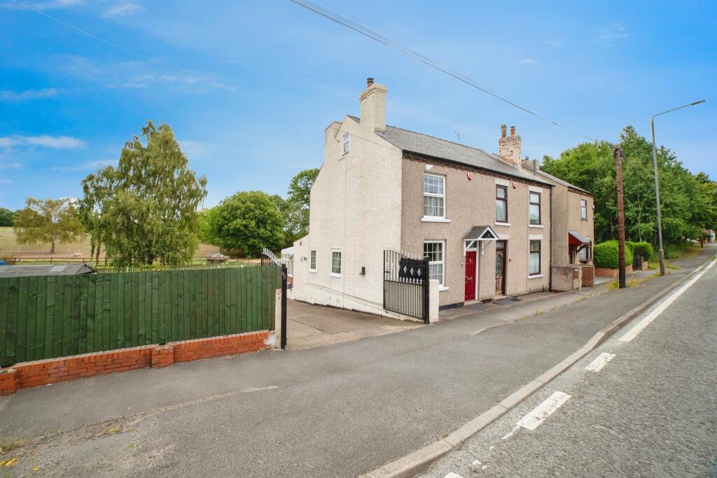 2-bed semi-detached on Mansfield Road, Brinsley, Nottingham, £240,000