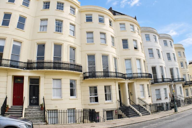 1-bed flat on Flat 2, Brunswick Place, HOVE, BN3 1NA, £310,000