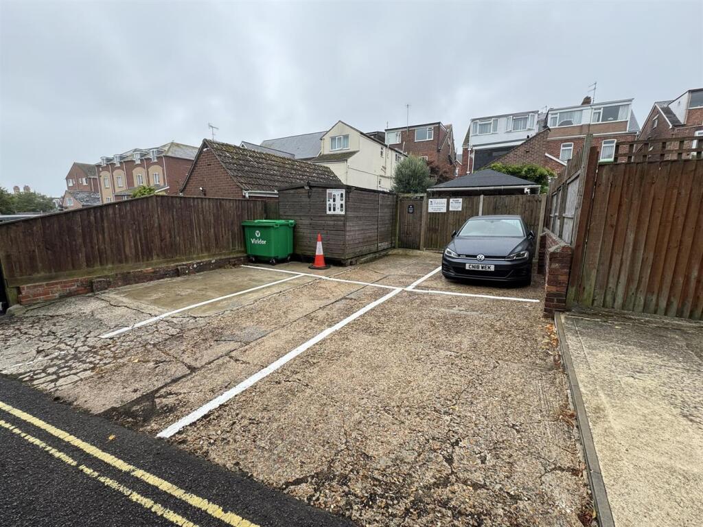 Rear Parking area
