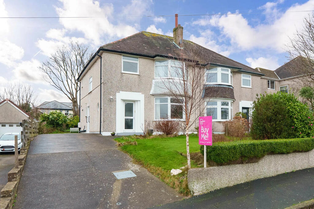 3-bed semi-detached on 50, Ballabrooie Way, Douglas, £335,000