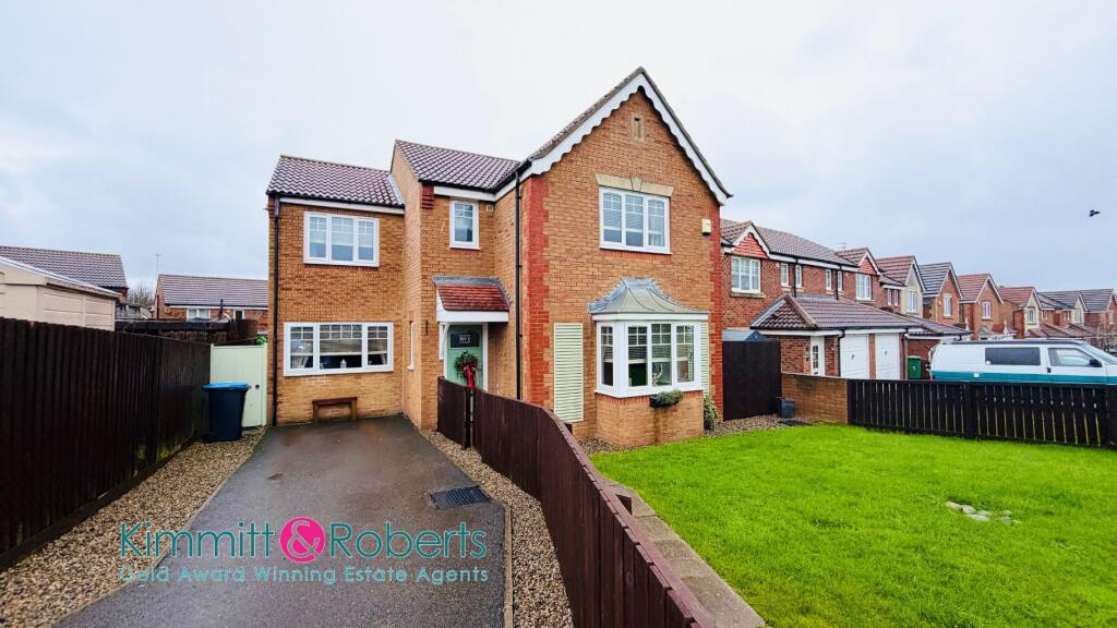 4-bed detached on Aspen Grove, Seaham, Durham, SR7, £269,950