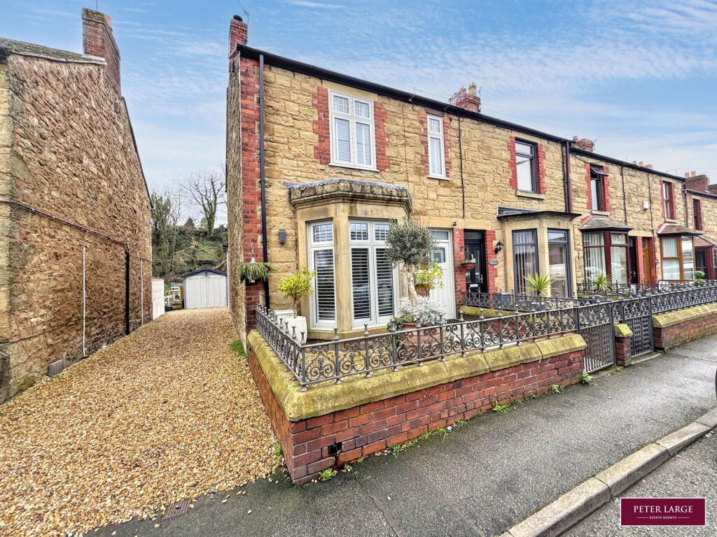 3-bed terraced on Main Road, Ffynnongroyw, Flintshire CH8 9SN, £225,000