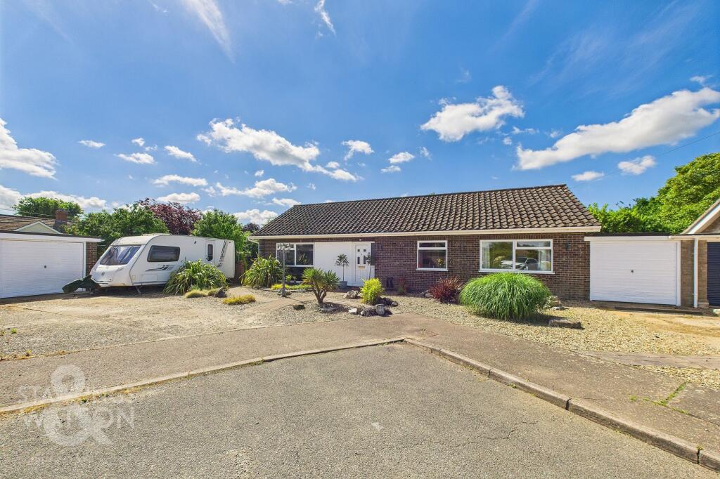 3-bed detached on Sheval Close, Aslacton, Norwich, £375,000