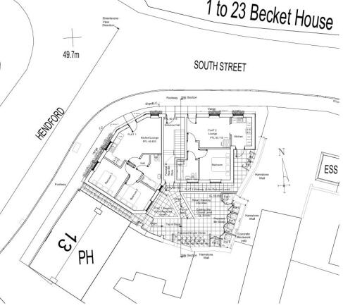 Proposed site layout