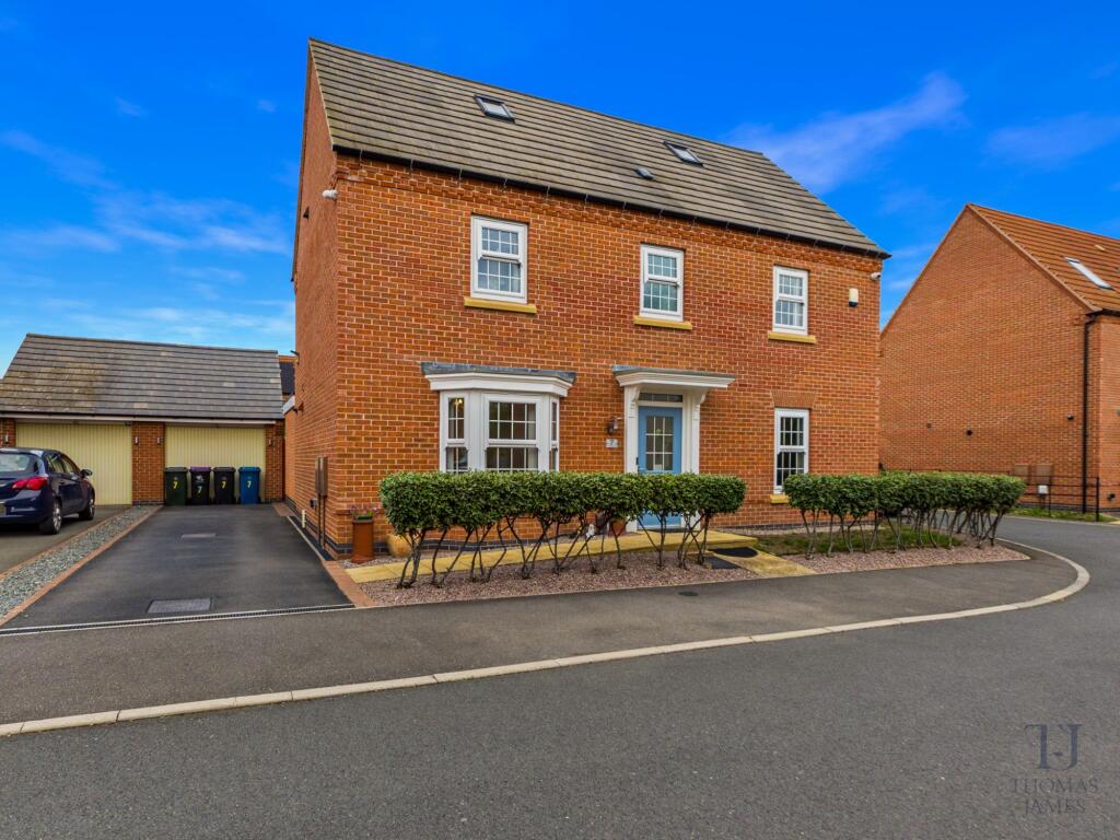 4-bed detached on Poppy Close, Cotgrave, NG12, £475,000