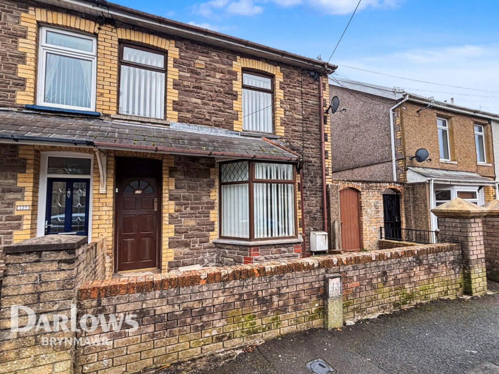 3-bed semi-detached on Charles Street, Tredegar, £170,000